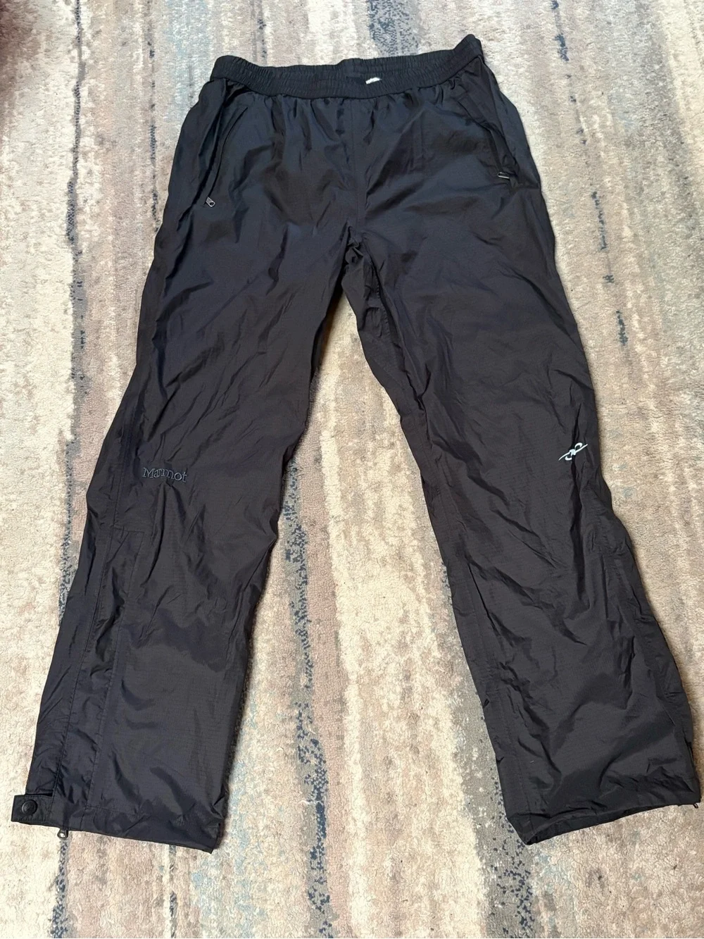 Marmot Men’s PreCip Eco Rain Pants Black Size M